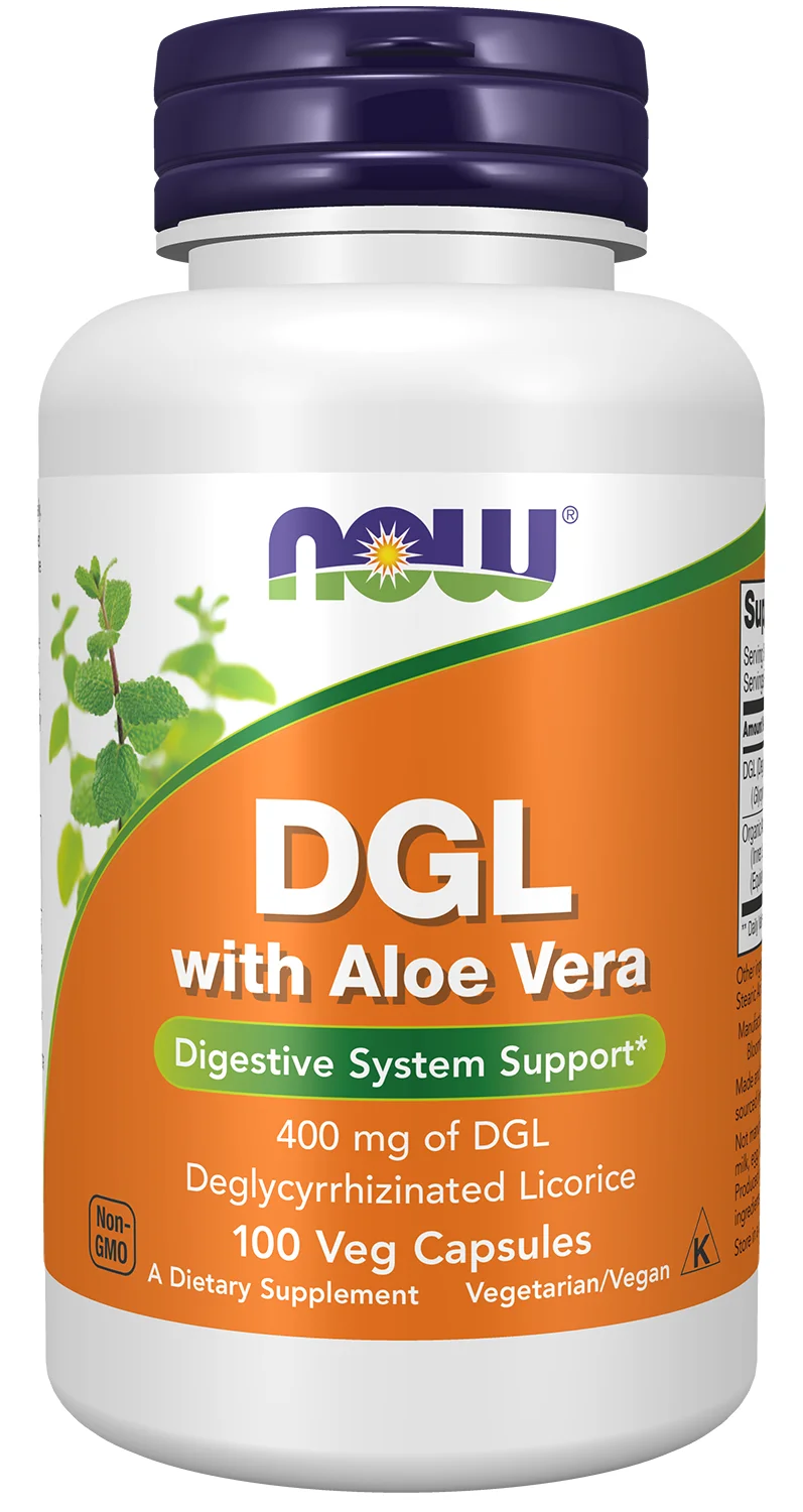 NOW Foods DGL with Aloe Vera