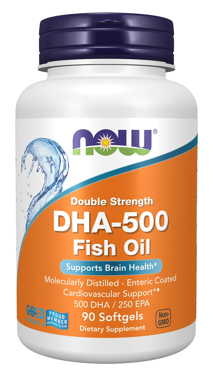 NOW Foods DHA-500 - 500 DHA / 250 EPA
