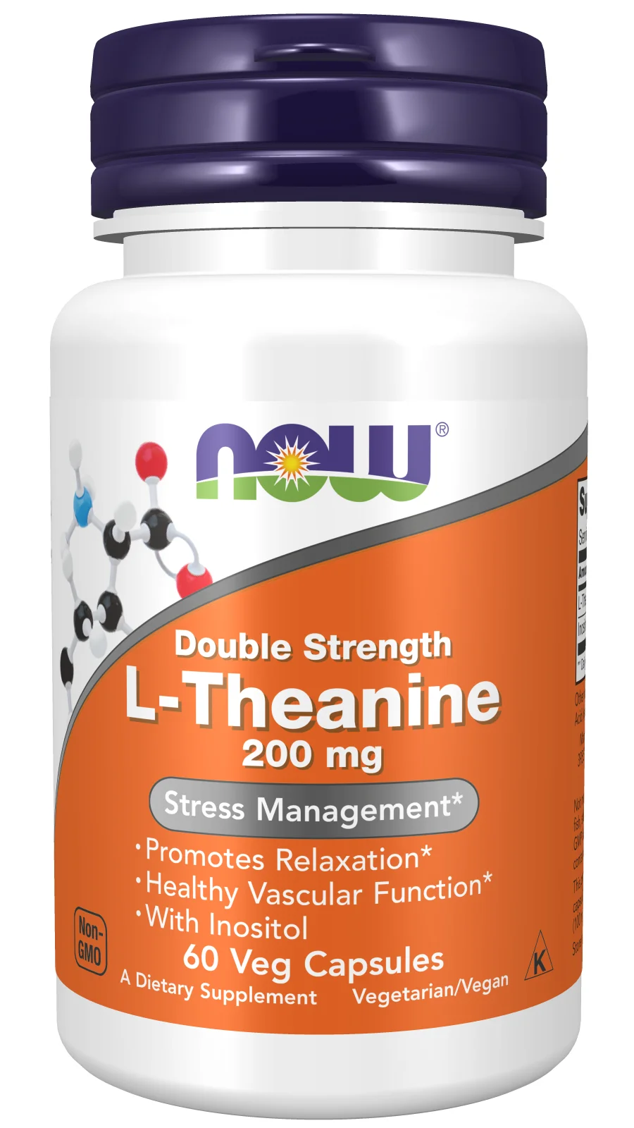 NOW Foods Double Strength L-Theanine - 200mg