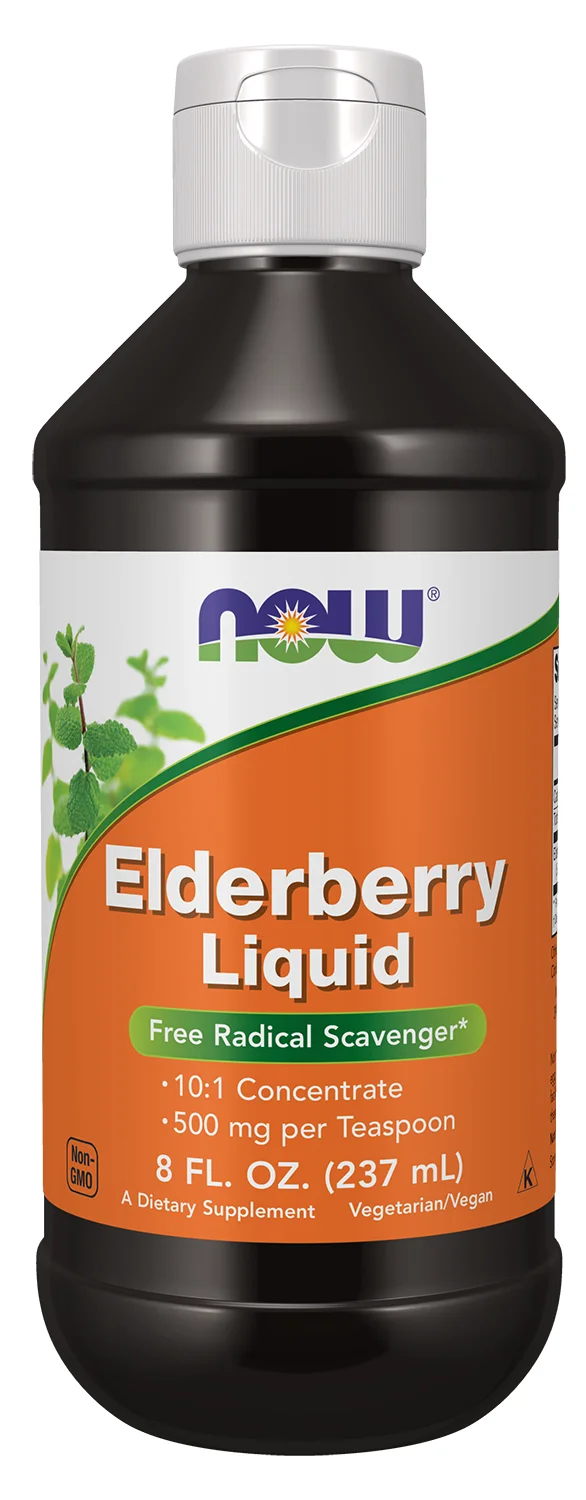 NOW Foods Elderberry - Liquid