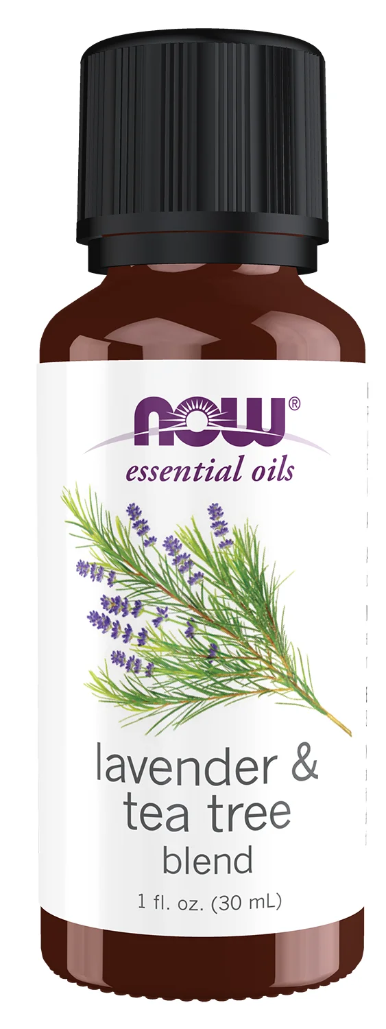 NOW Foods Essential Oil - Lavender & Tea Tree Oil