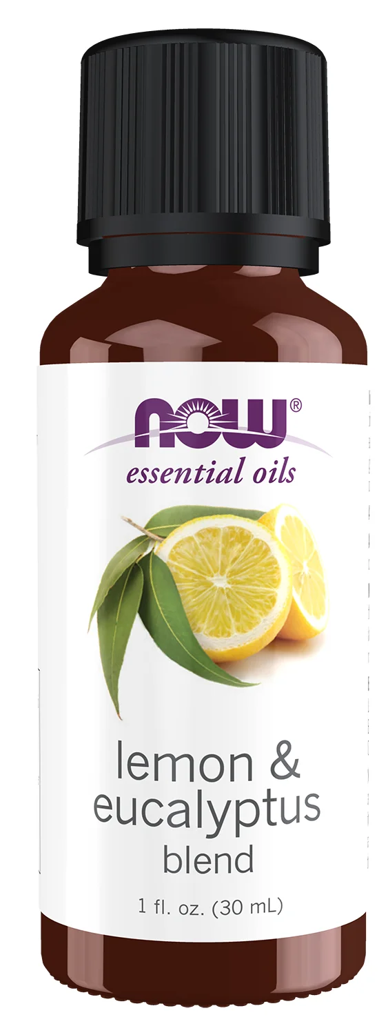 NOW Foods Essential Oil - Lemon & Eucalyptus Blend