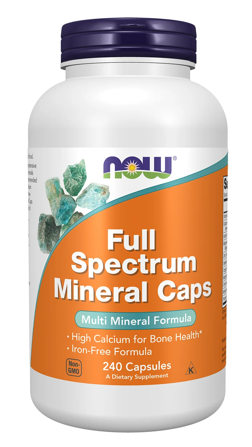 NOW Foods Full Spectrum Minerals, Iron-Free