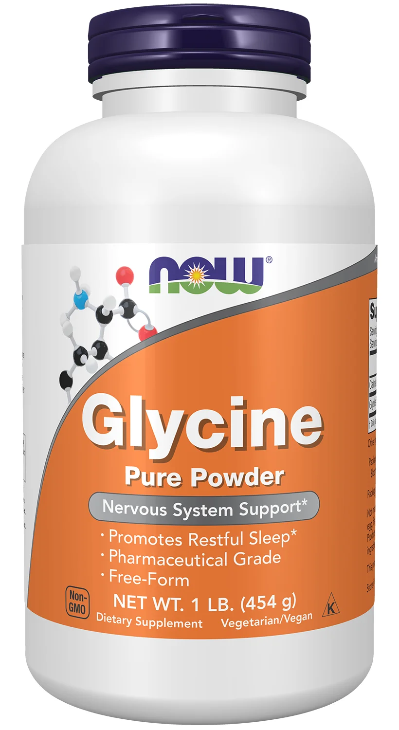 NOW Foods Glycine - Pure Powder