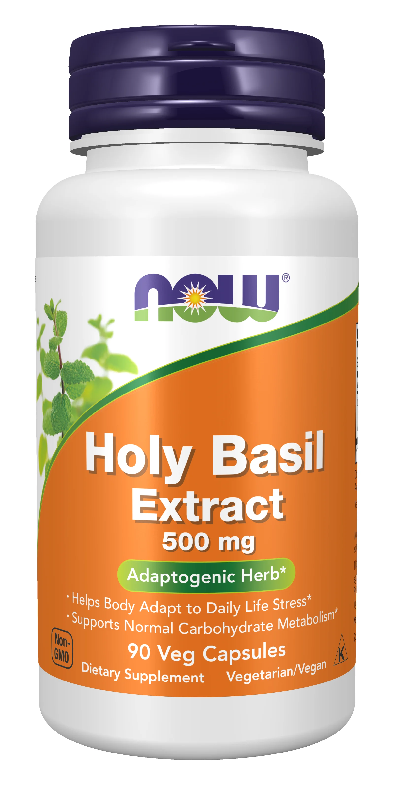 NOW Foods Holy Basil Extract, 500mg