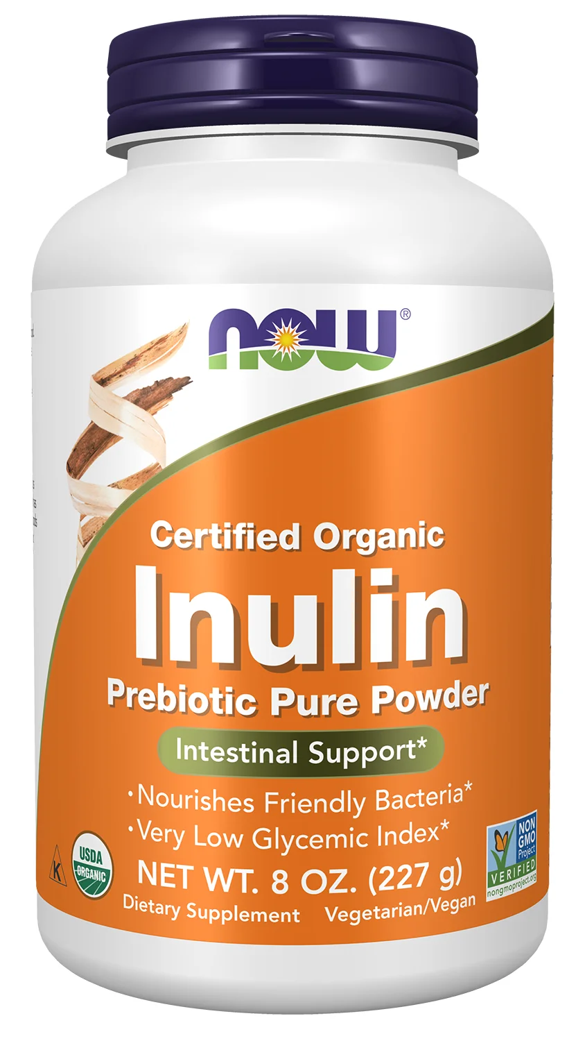 NOW Foods Inulin Prebiotic Pure Powder