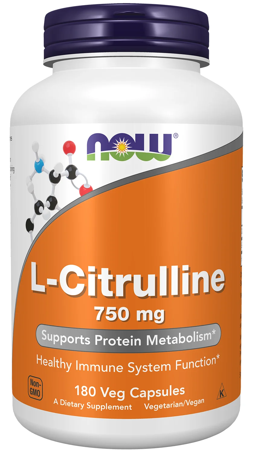 NOW Foods L-Citrulline - 750mg