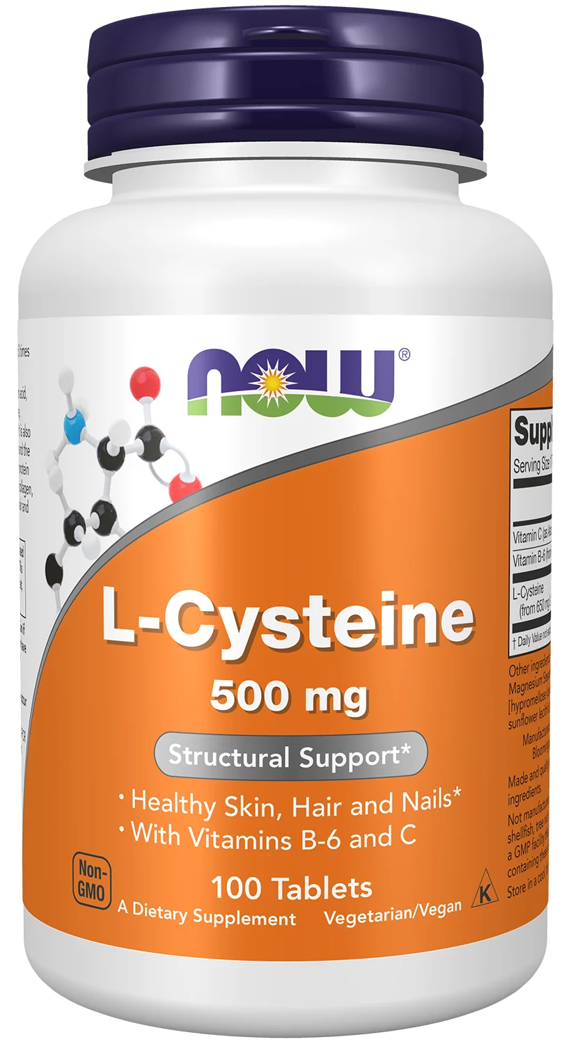 NOW Foods L-Cysteine, 500mg