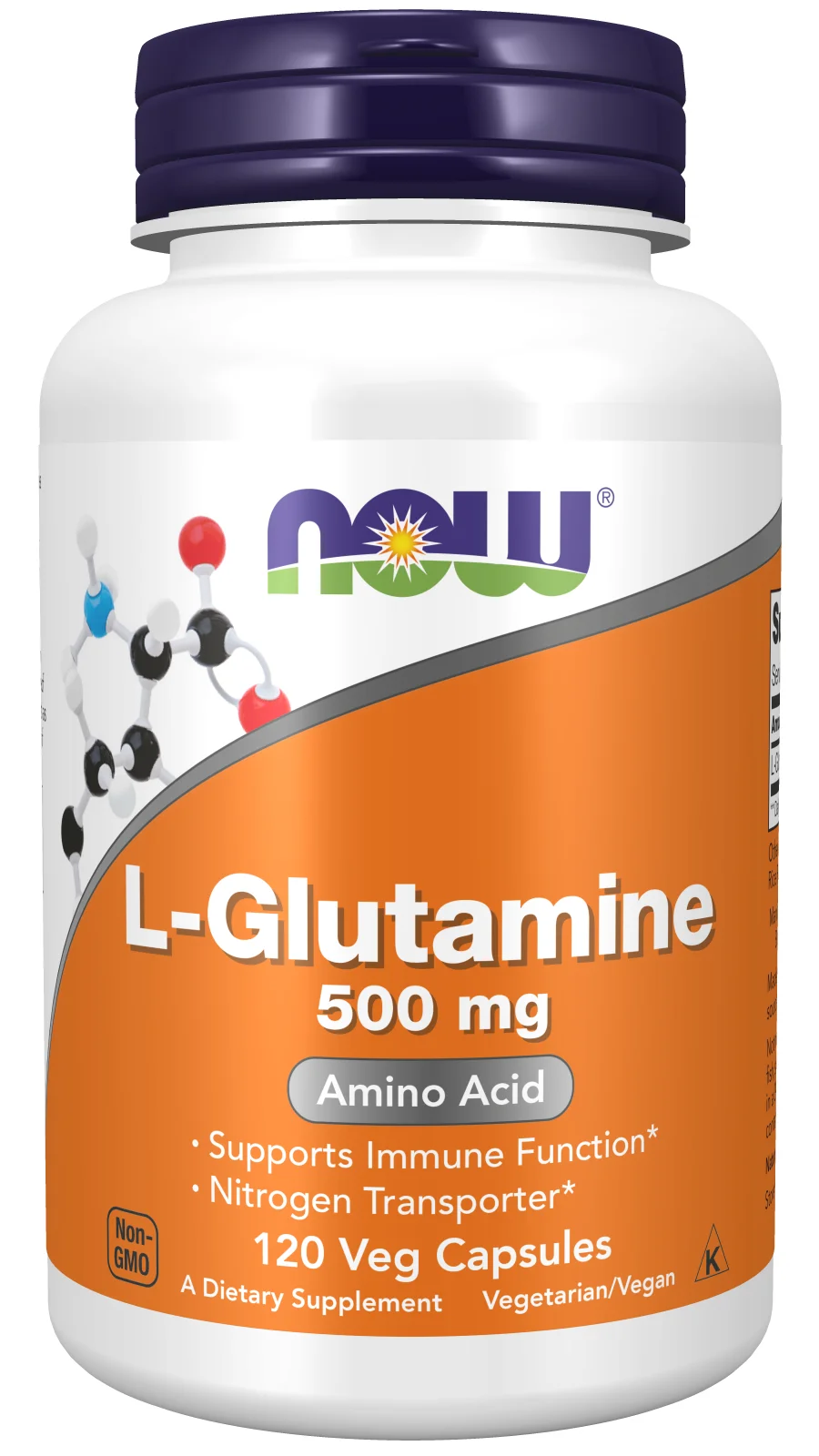 NOW Foods L-Glutamine - 500mg