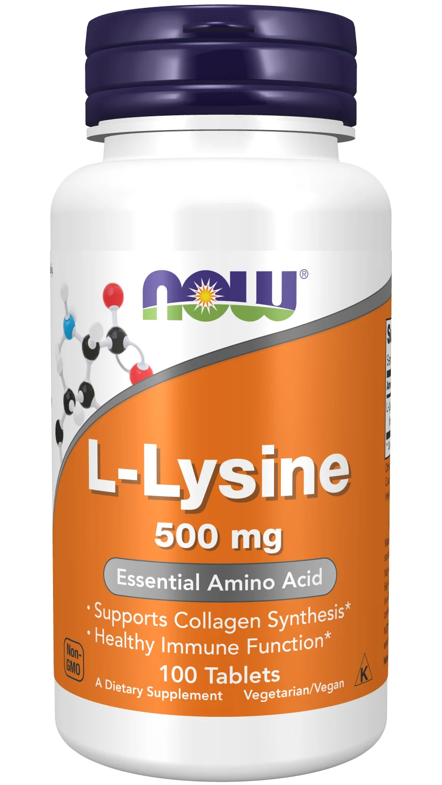 NOW Foods L-Lysine - 500mg