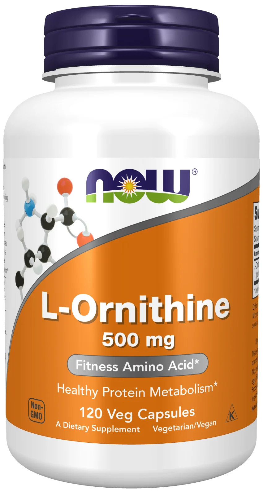 NOW Foods L-Ornithine - 500mg