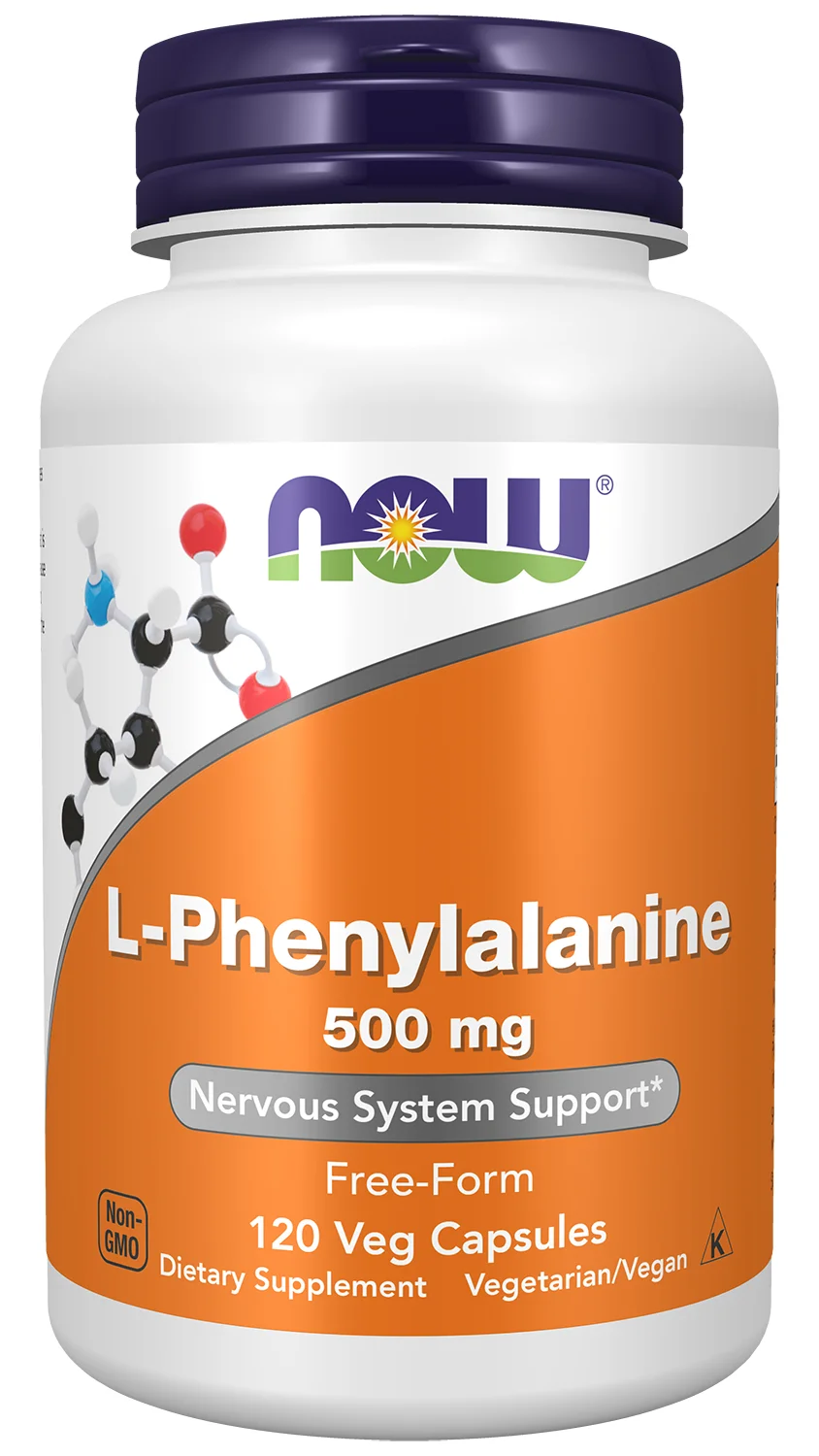 NOW Foods L-Phenylalanine, 500mg