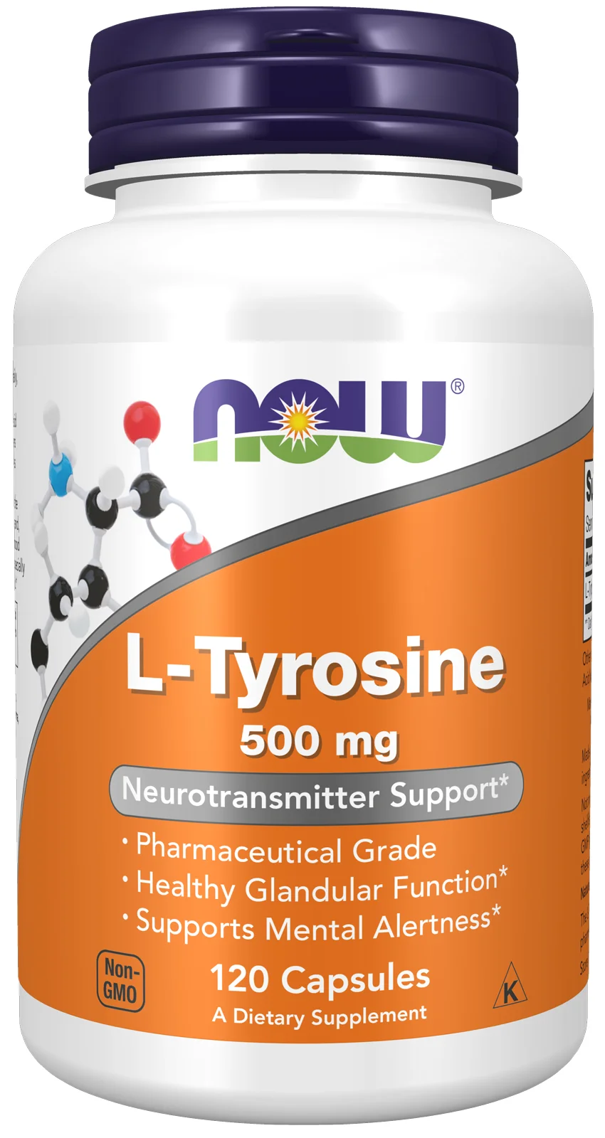 NOW Foods L-Tyrosine - 500mg