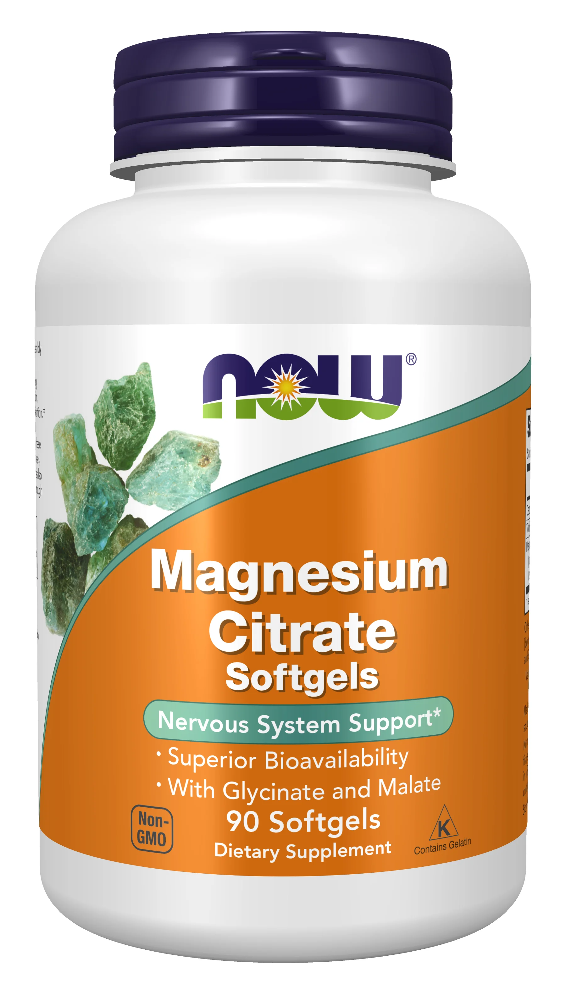 NOW Foods Magnesium Citrate Softgels