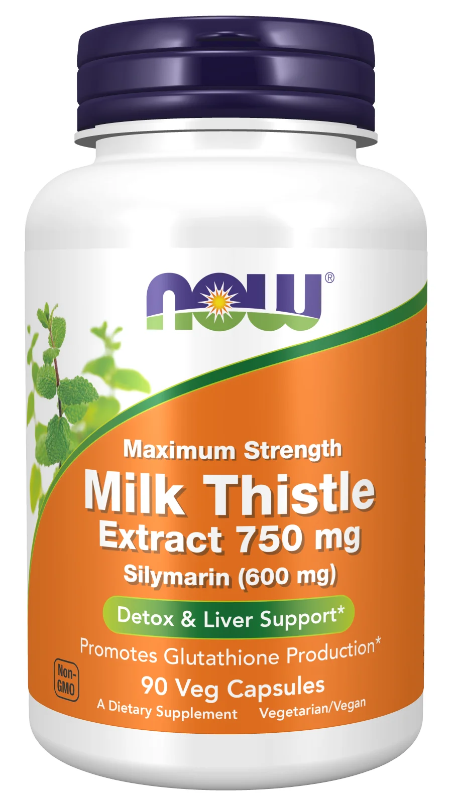 NOW Foods Milk Thistle Extract - 750mg Maximum Strength