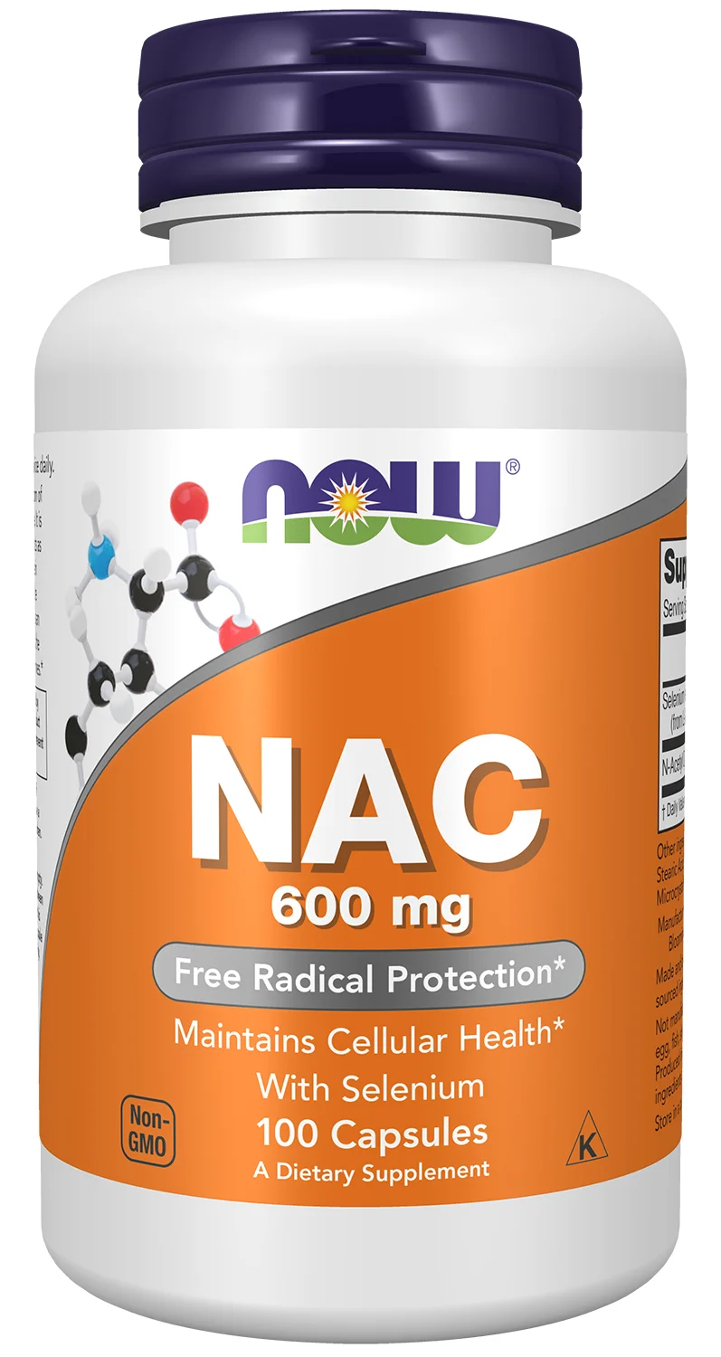 NOW Foods NAC with Selenium - 600mg