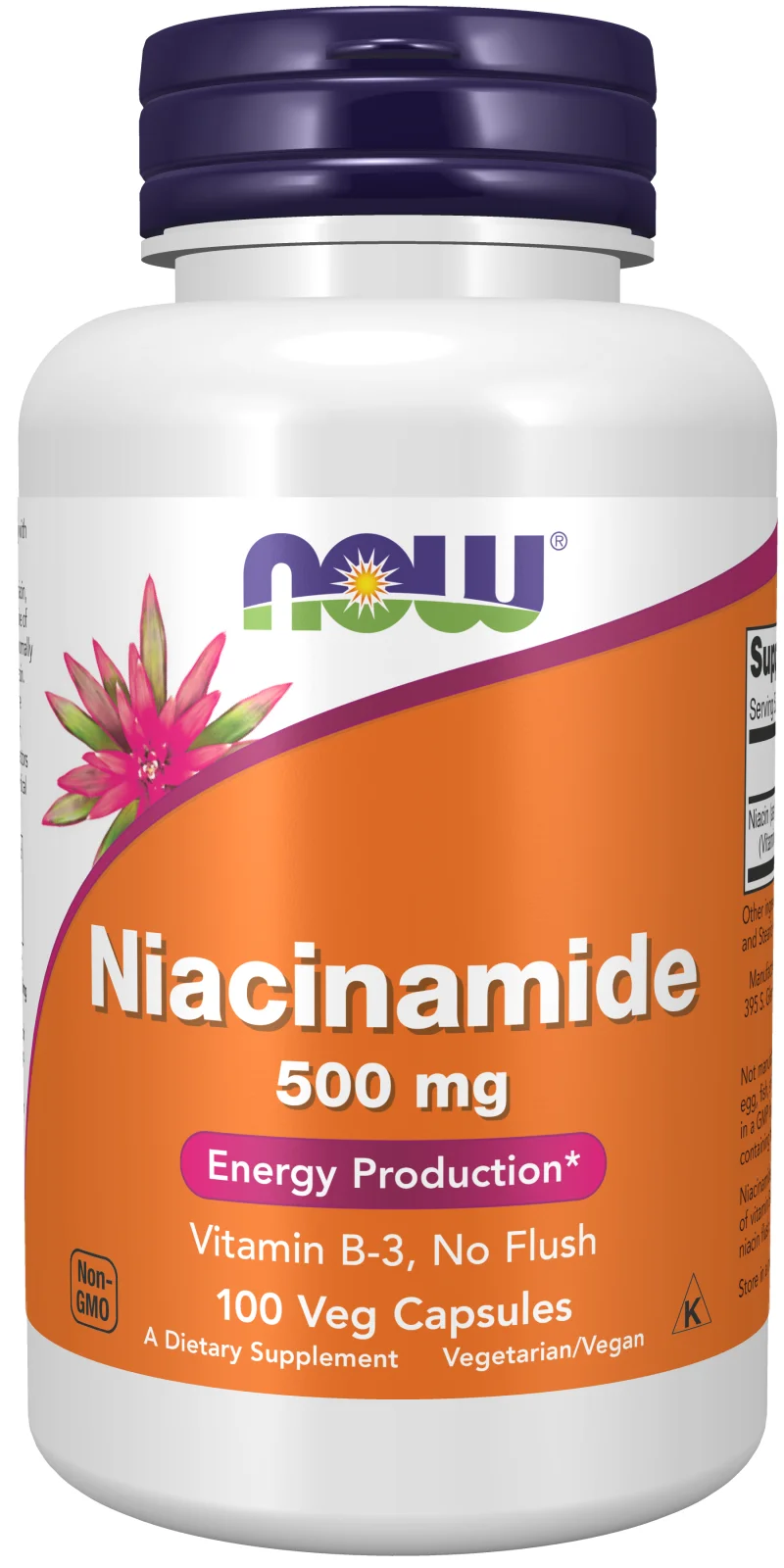 NOW Foods Niacinamide - 500mg