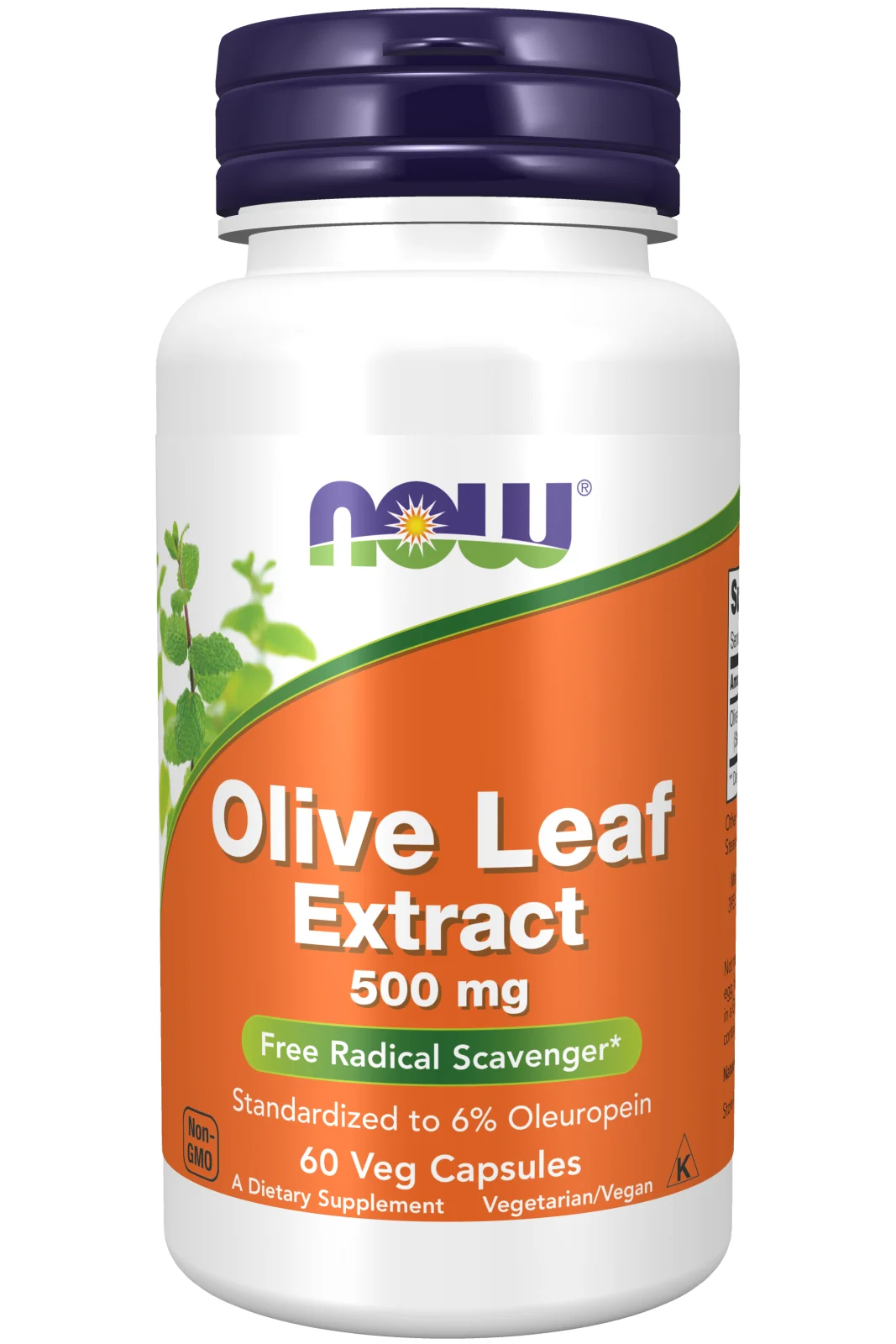 NOW Foods Olive Leaf Extract - 500mg