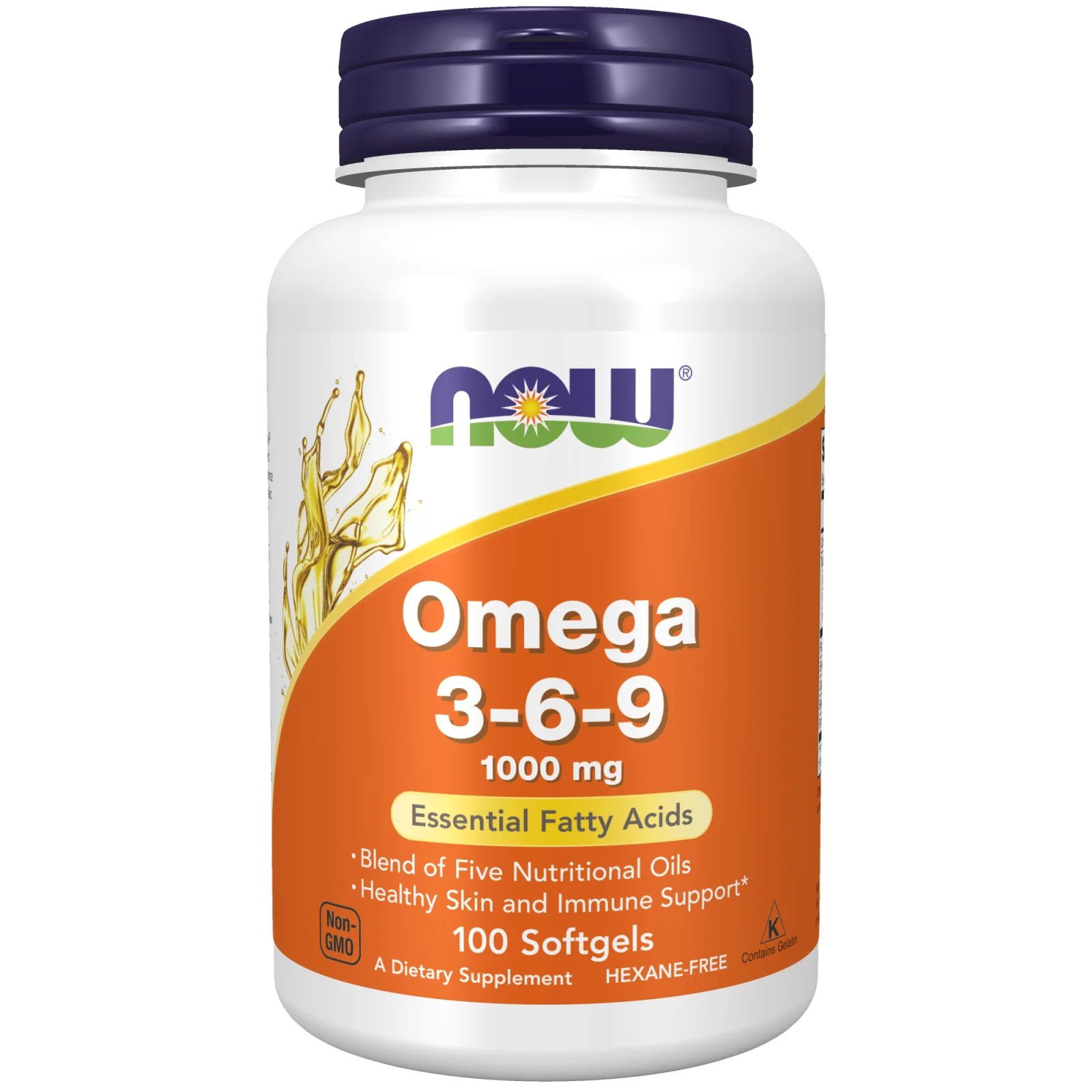 NOW Foods Omega 3-6-9 - 1000mg