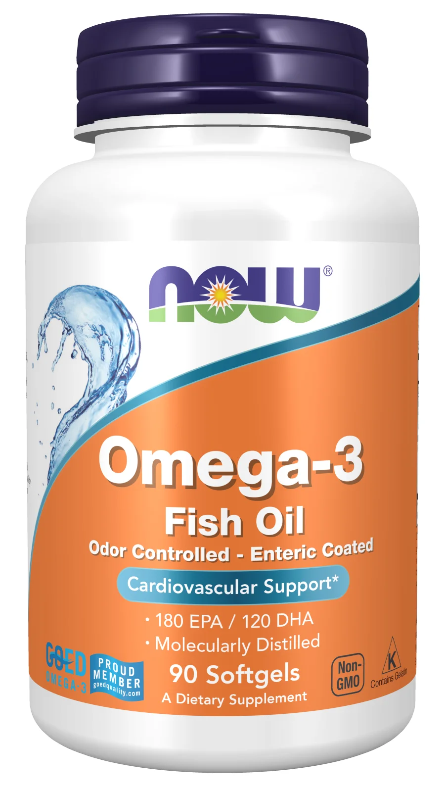 NOW Foods Omega-3 Enteric Coated
