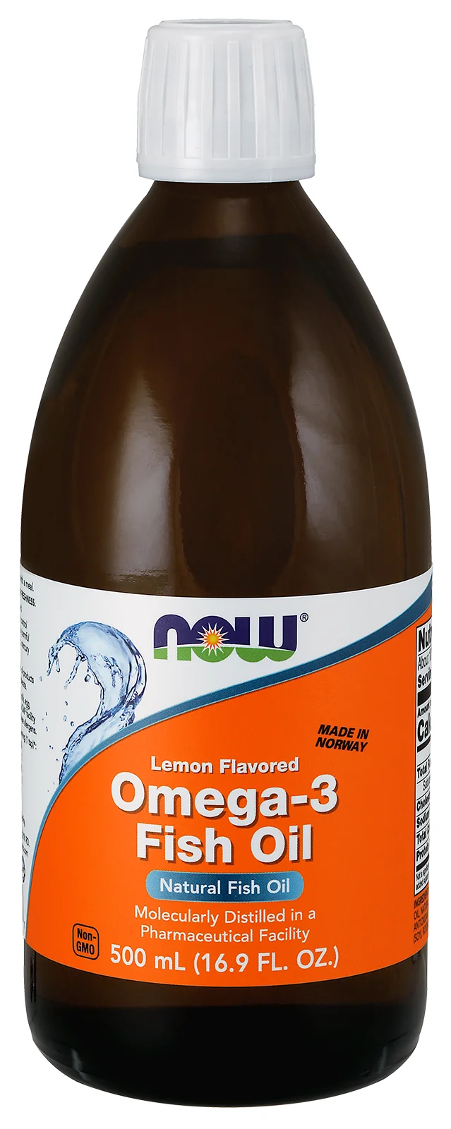 NOW Foods Omega-3 Fish Oil Liquid