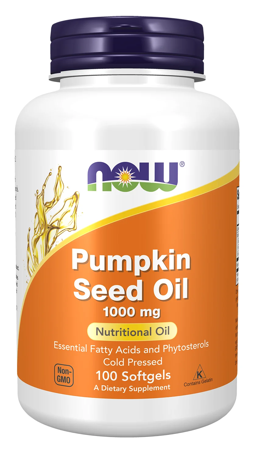 NOW Foods Pumpkin Seed Oil - 1000mg