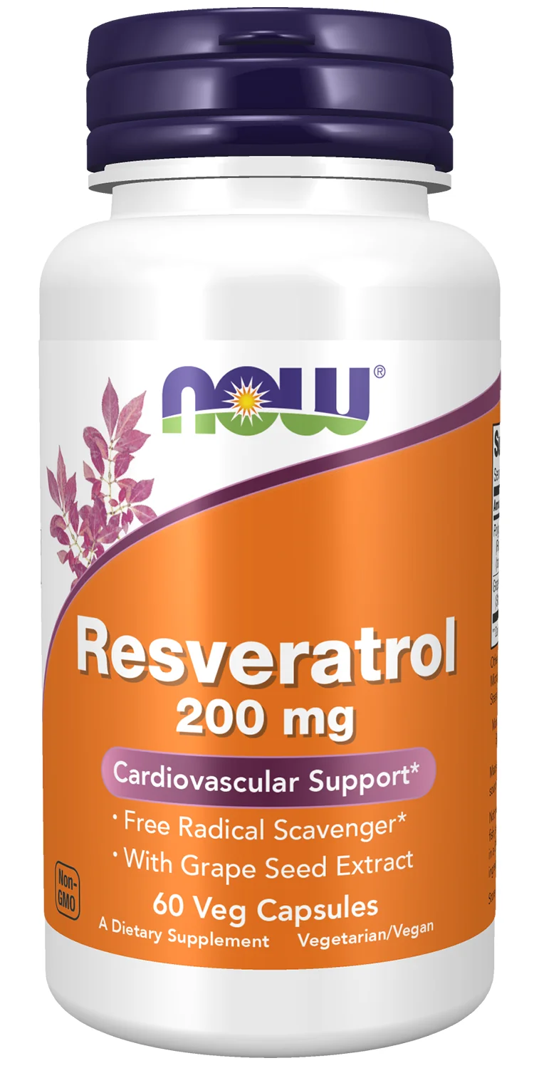 NOW Foods Resveratrol - 200mg