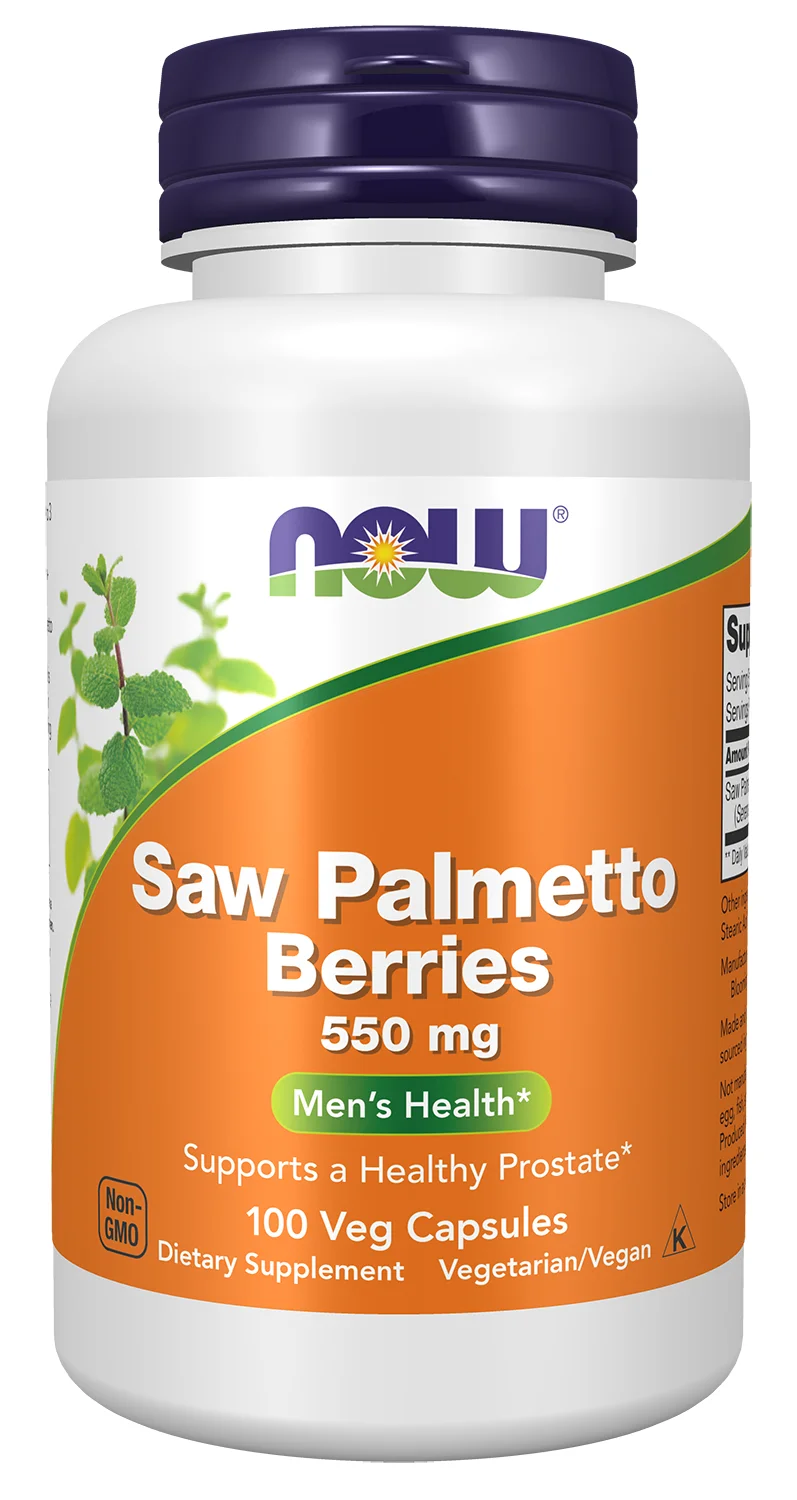 NOW Foods Saw Palmetto Berries - 550mg