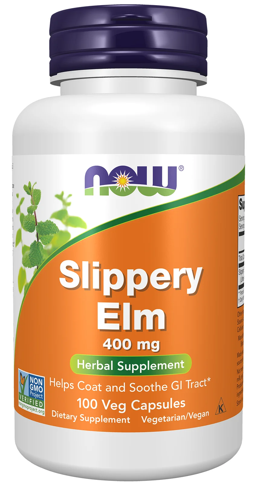 NOW Foods Slippery Elm - 400mg