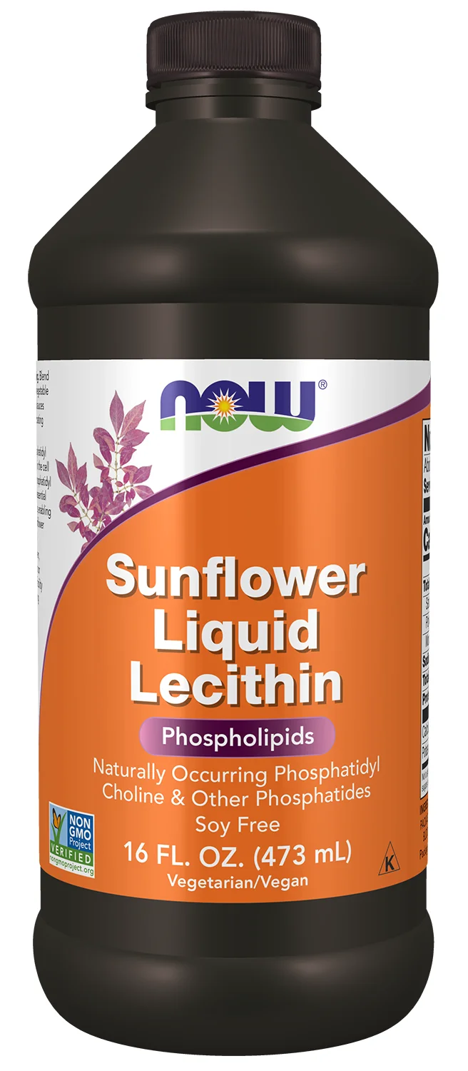 NOW Foods Sunflower Lecithin - Liquid