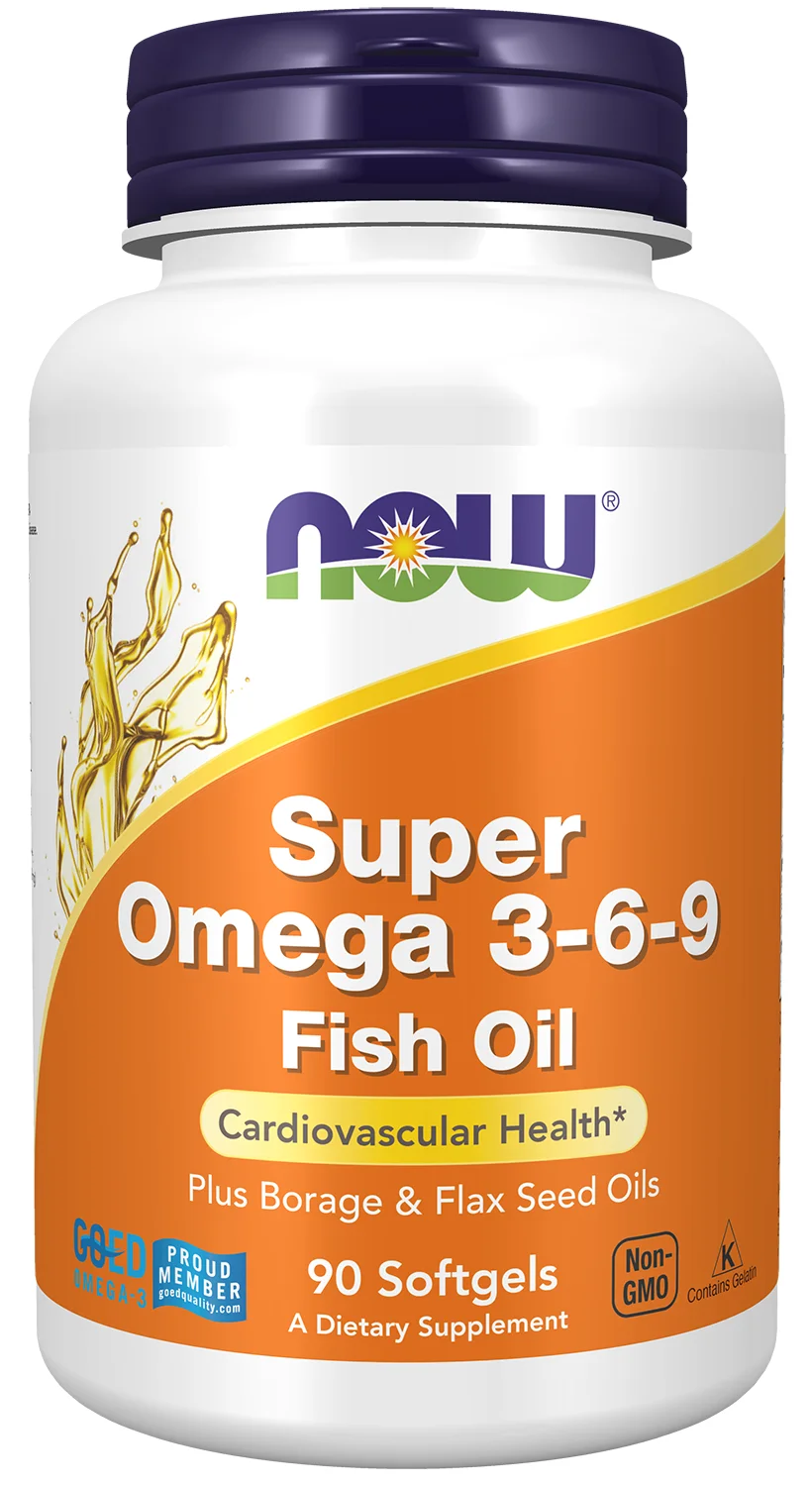 NOW Foods Super Omega 3-6-9 - 1200mg