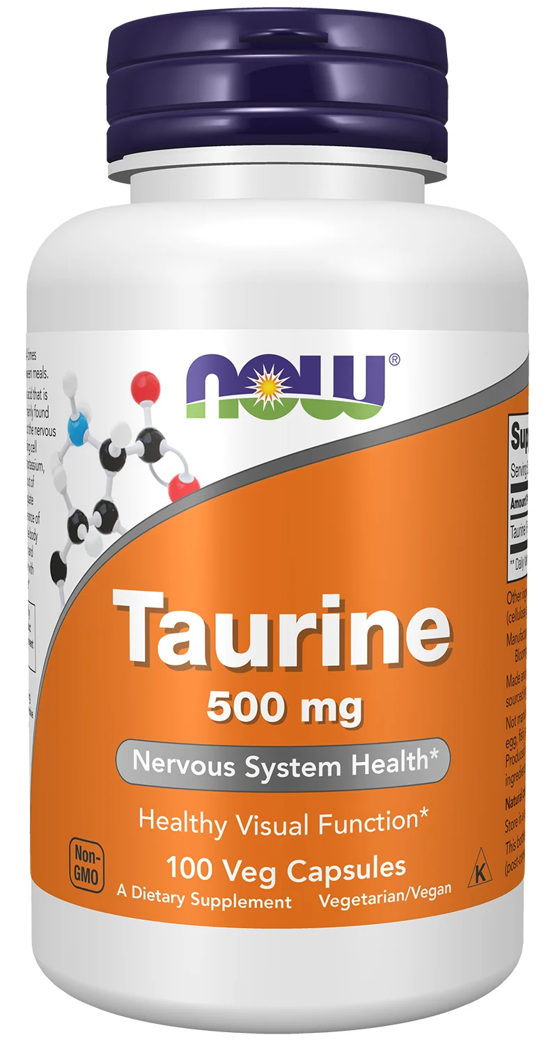 NOW Foods Taurine - 500mg
