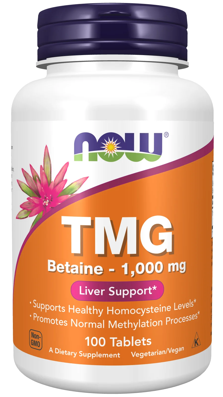 NOW Foods TMG (Trimethylglycine), 1000mg