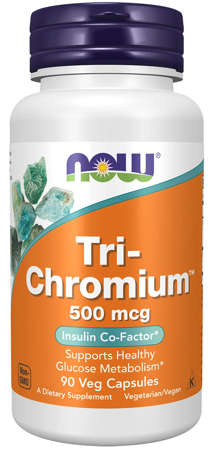 NOW Foods Tri-Chromium - 500mcg