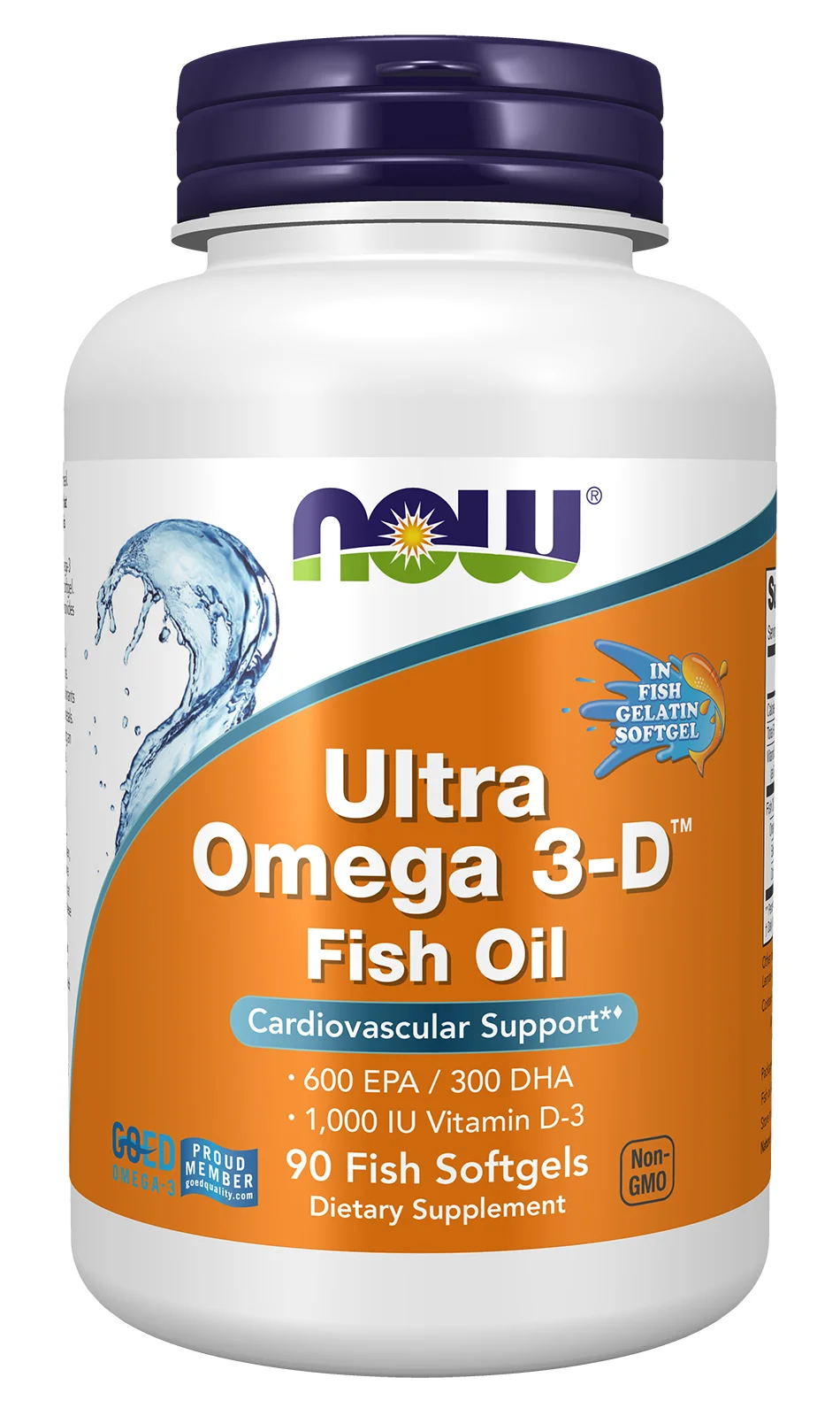 NOW Foods Ultra Omega 3-D Fish Oil