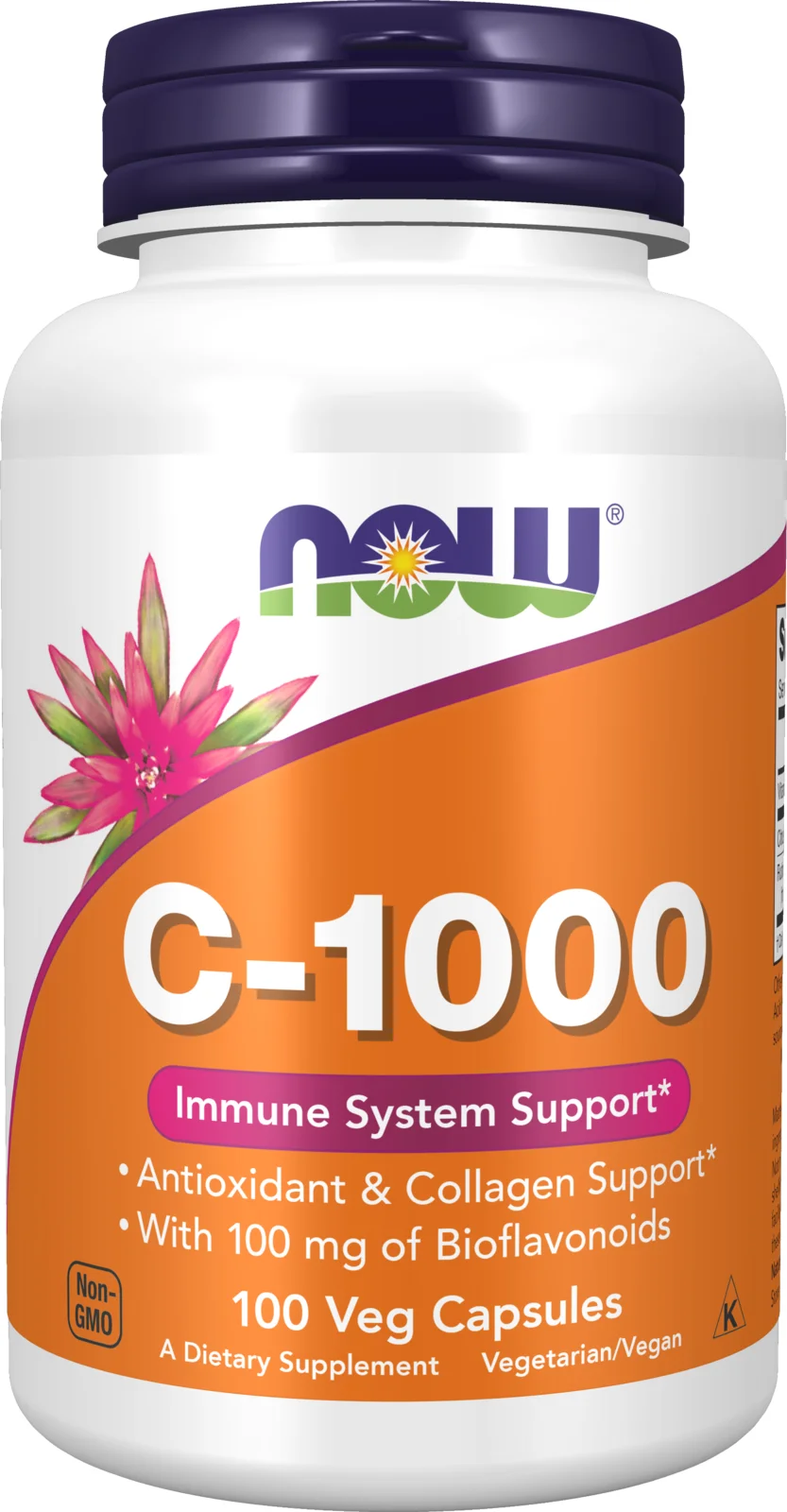 NOW Foods Vitamin C-1000 with 100mg Bioflavonoids