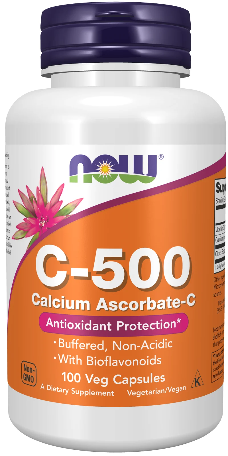 NOW Foods Vitamin C-500 Calcium Ascorbate-C