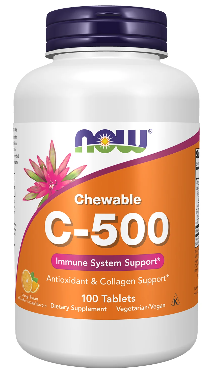 NOW Foods Vitamin C-500 Chewable