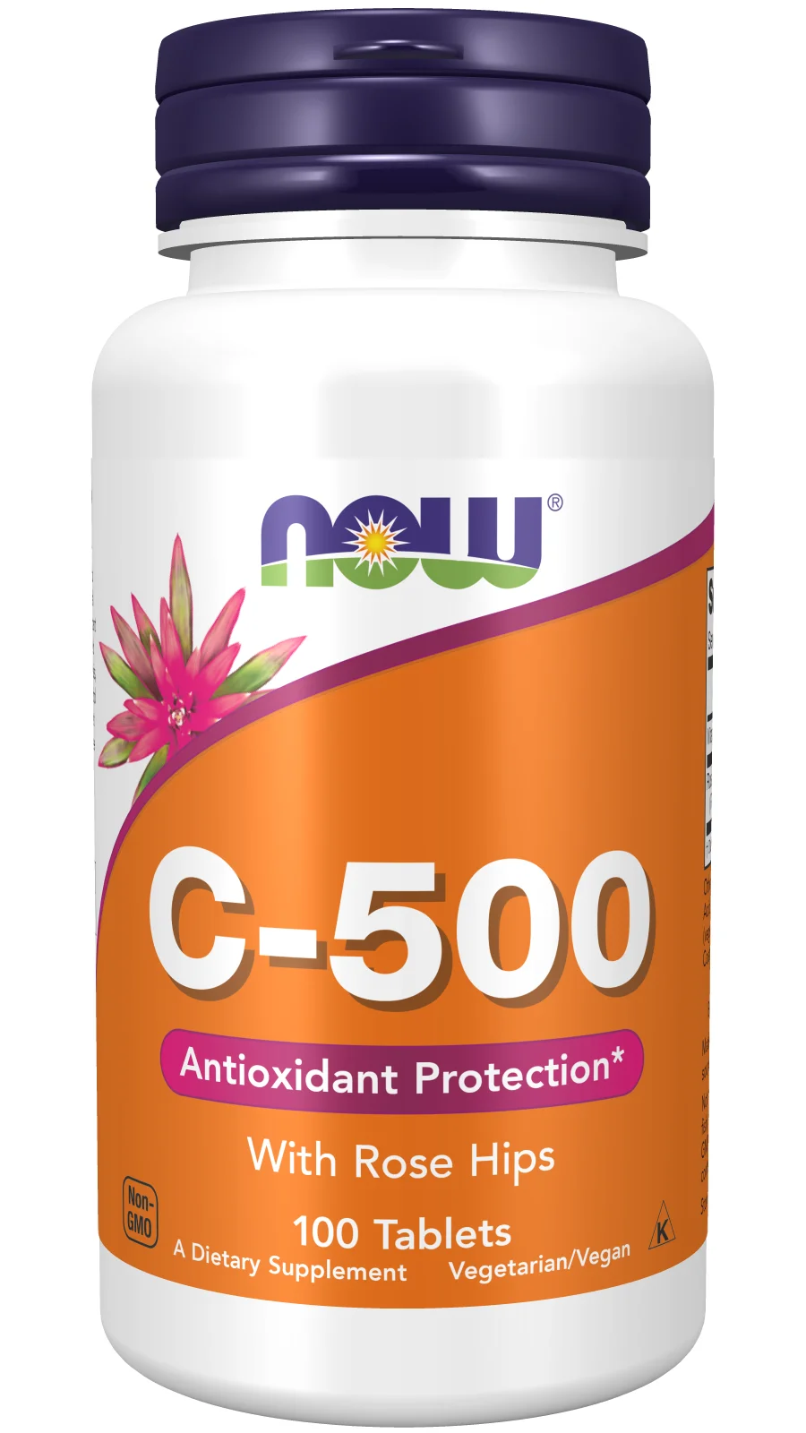 NOW Foods Vitamin C-500 with Rose Hips