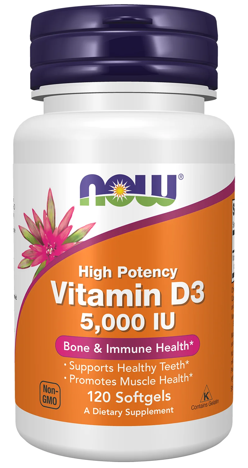 NOW Foods Vitamin D-3 - 5000 IU