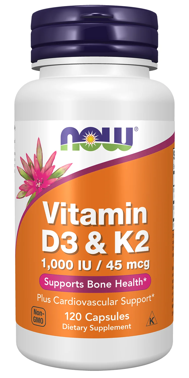NOW Foods Vitamin D-3 & K-2