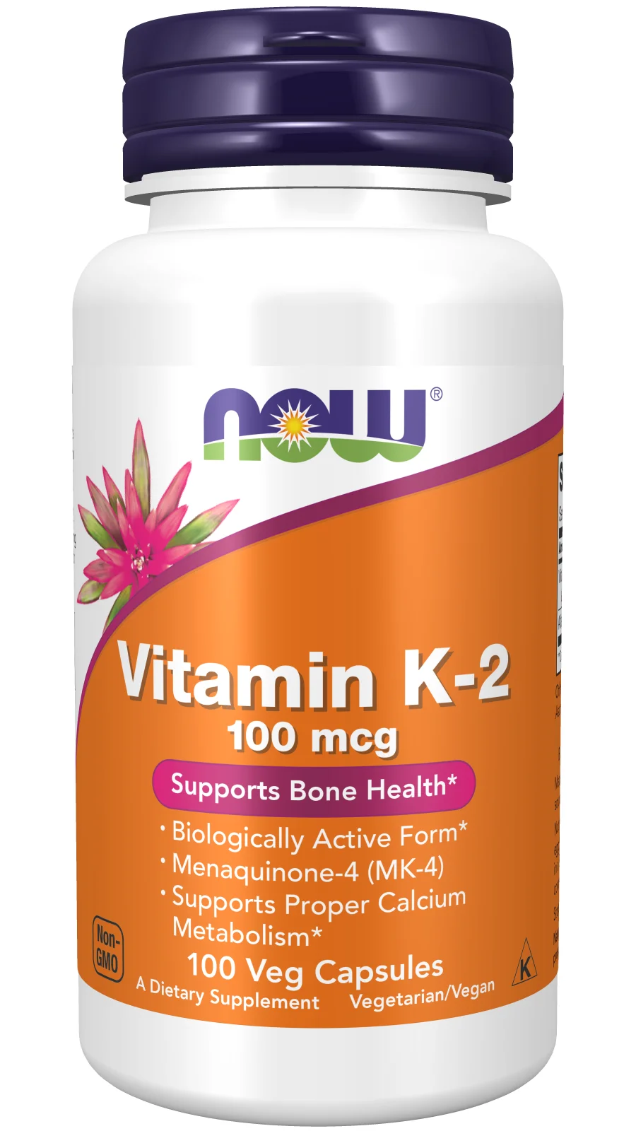 NOW Foods Vitamin K-2 - 100mcg
