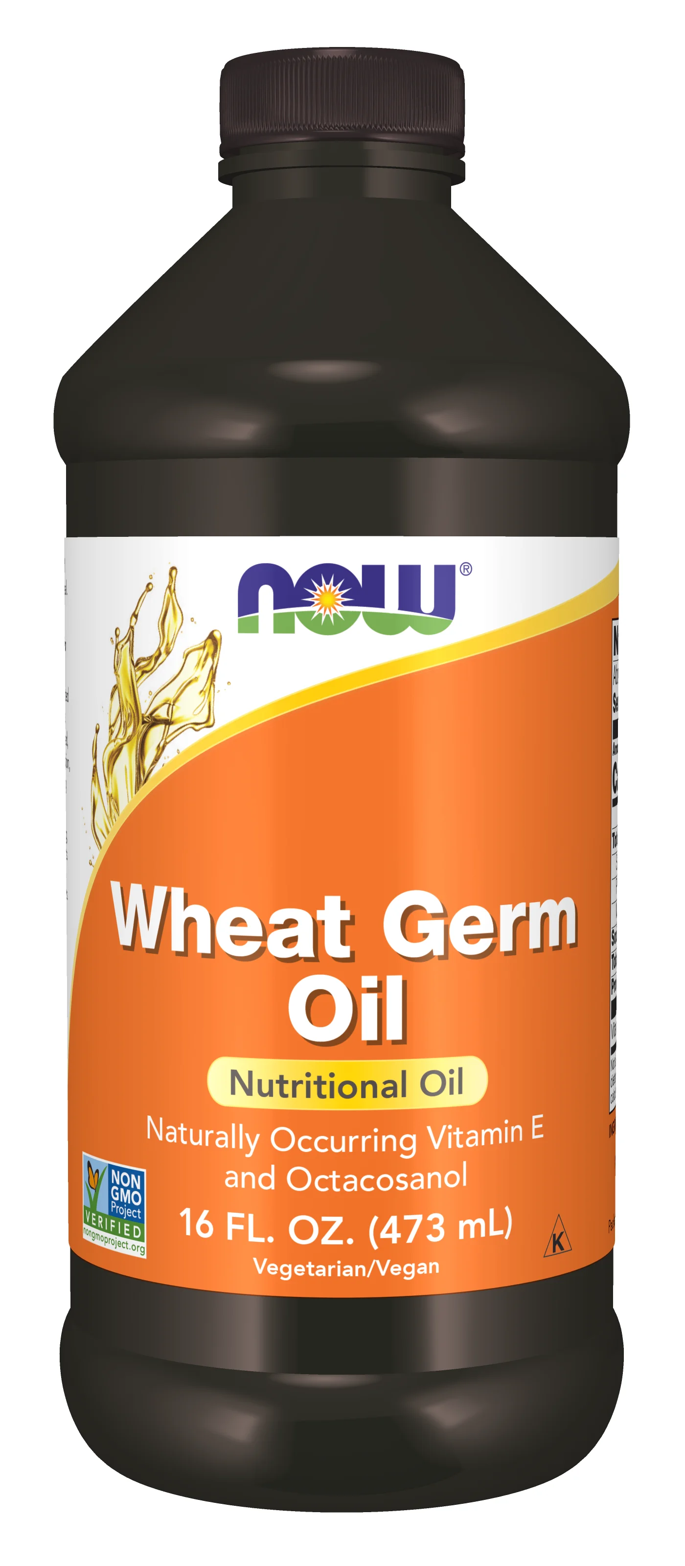 NOW Foods Wheat Germ Oil - Liquid