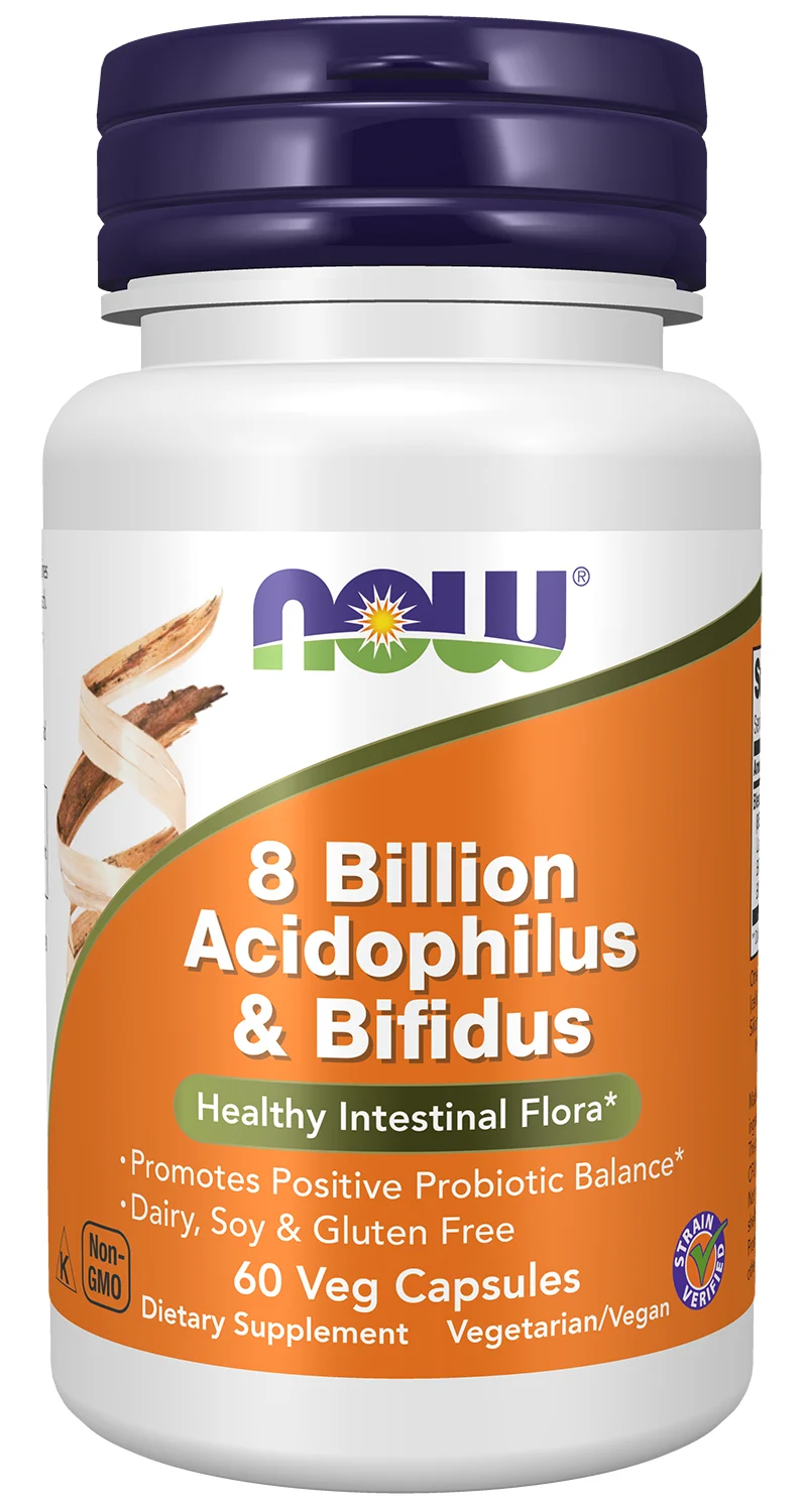 NOW Foods 8 Billion Acidophilus & Bifidus