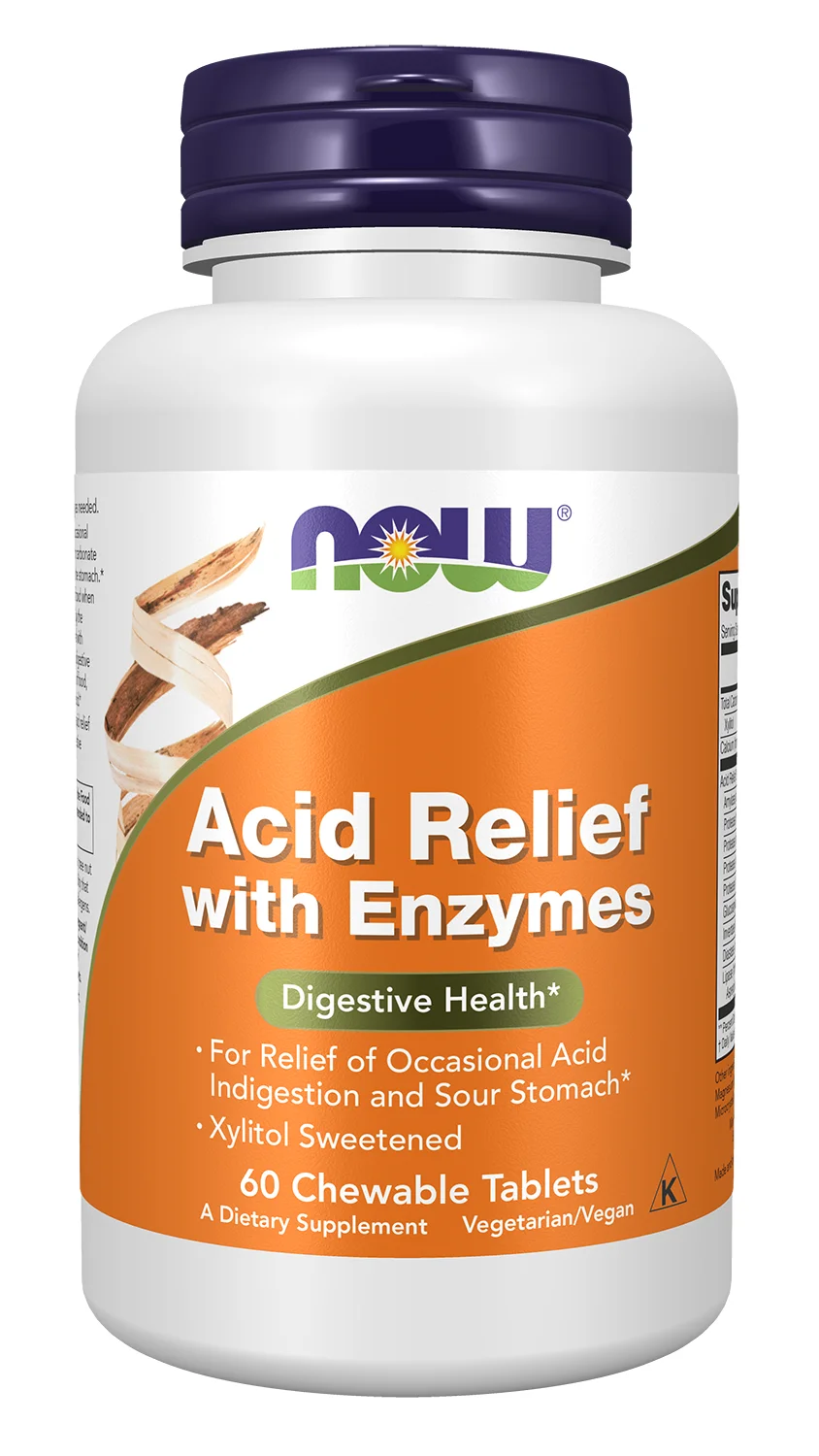 NOW Foods Acid Relief with Enzymes
