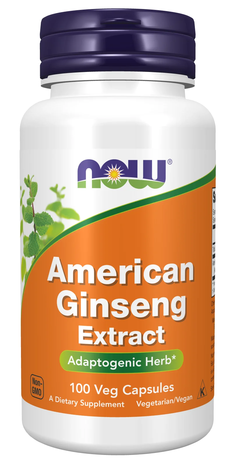 NOW Foods American Ginseng, 500mg