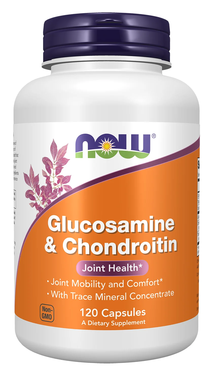 NOW Foods Glucosamine & Chondroitin with Trace Mineral Concentrate
