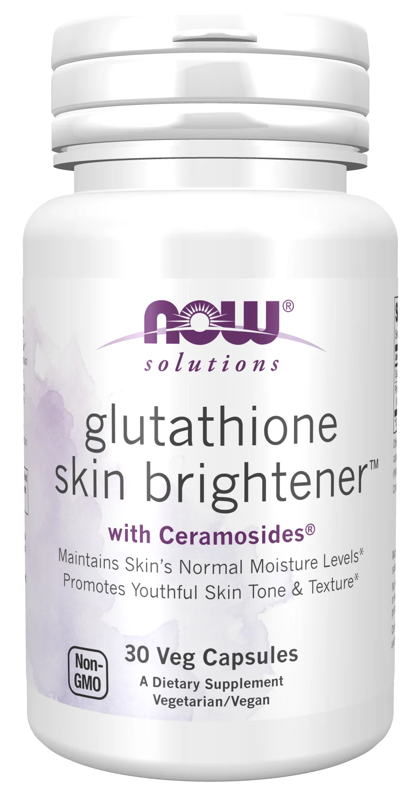 NOW Foods Glutathione Skin Brightener with Ceramosides