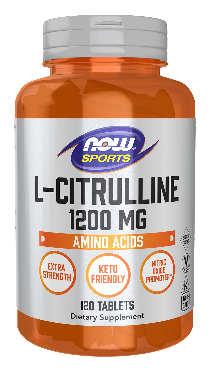 NOW Foods L-Citrulline - 1200mg Extra Strength