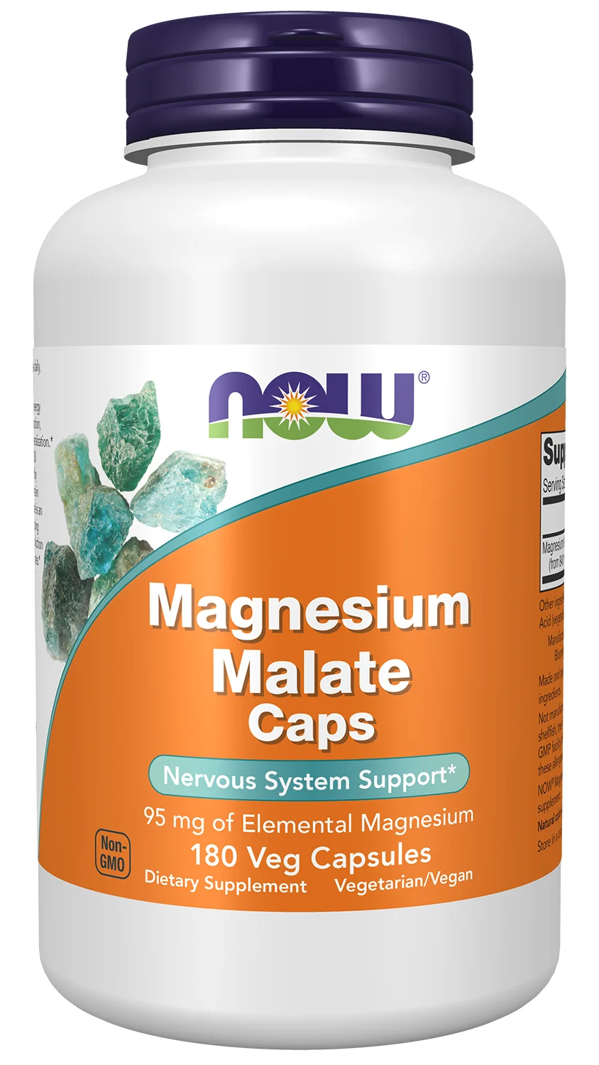 NOW Foods Magnesium Malate Caps